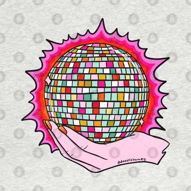 The Holy Disco Ball by Doodle by Meg